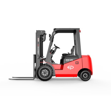 CARRELLO ELEVATORE ELETTRICO 2.5T CARRELLO ELEVATORE CONTROBILANCIATO CE: EFL252X2 EP EQUIPMENT